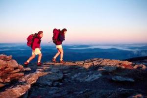 Couple Hiking ca. 1980s-1990s